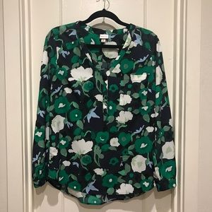 Floral pattern blouse